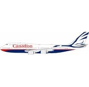 InFlight B747-400 Canadian Airlines Proud Wings C-FCRA 1:200 with stand