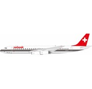 InFlight DC8-62 Swissair HB-IDI brown C/L 1:200 with stand