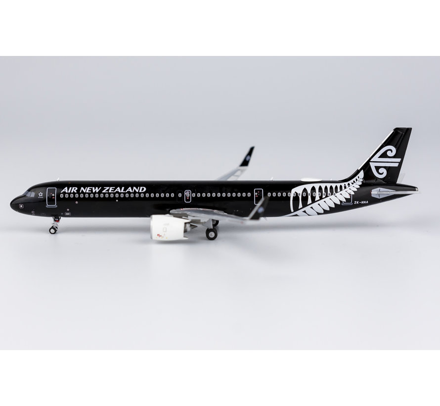 A321neo Air New Zealand ZK-NNA all black 1:400
