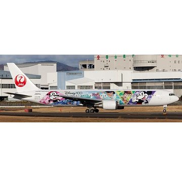 JC Wings B767-300ER JAL Japan Airlines Disney 100 JA615J 1:400