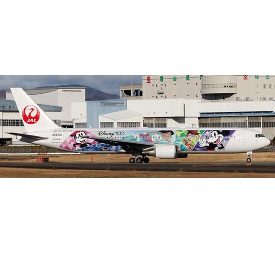 JC Wings B767-300ER JAL Japan Airlines Disney 100 JA615J 1:400 +preorder+