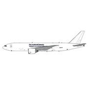 JC Wings B777F Lufthansa Cargo Natural Beauty white livery D-ALFJ 1:200 Interactive