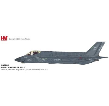 Hobby Master F35C Lightning II VFA-147 Argonauts NE-406 Annualex 2021 1:72 +preorder+