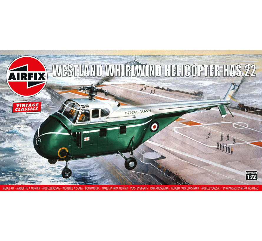 Westland Whirlwind HAS.22 helicopter 1:72 Vintage Classics