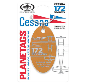 PlaneTags Cessna 172 TAIL #N46373 - Gold