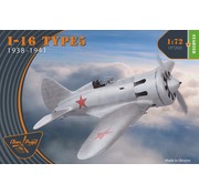 Clear Prop Polikarpov I16 type 5 (1938-1941) Starter kit 1:72