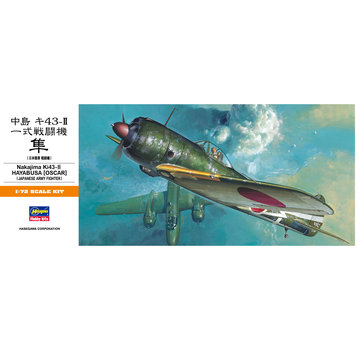 Hasegawa Nakajima Ki43-II Hayabusa (Oscar) 1:72 [A1]