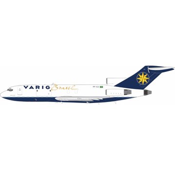 InFlight B727-100 Varig 1996 livery PP-VLV 1:200 with stand