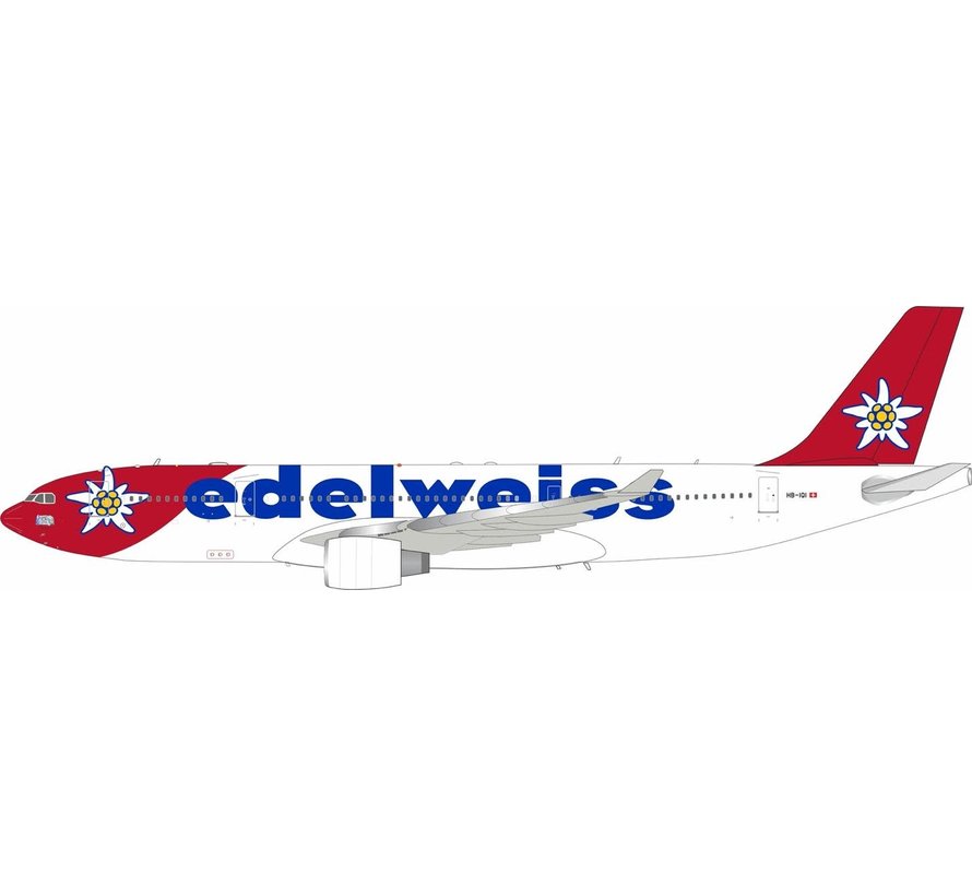 A330-200 Edelweiss Air HB-IQI 1:200 with stand +preorder+