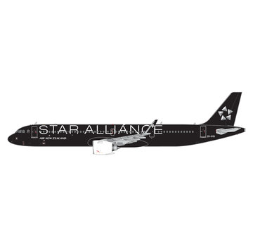 Gemini Jets A321neo Air New Zealand Star Alliance black on white ZK-OYB 1:400 GJ