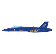 Gemini Jets FA18E Super Hornet US Navy Blue Angels  #2 165664 1:72 with patch & stand
