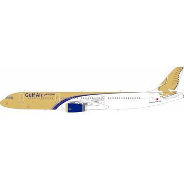 InFlight A321 Gulf Air A9C-CF 1:200 with stand