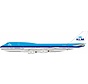 B747-200B-SUD KLM Royal Dutch Airlines PH-BUO 1:200 polished with stand