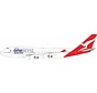 B747-400 QANTAS Oneworld VH-OEF 1:200 with stand