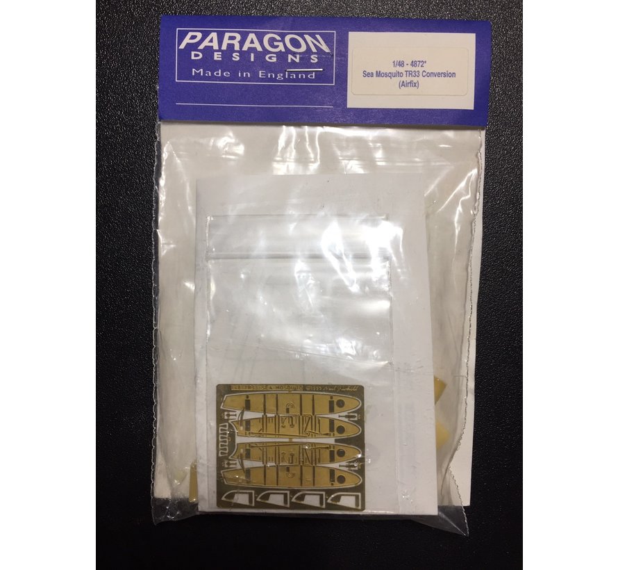 PARAGON Sea Mosquito TR33 Conversion [resin] 1:48 [for AIRFIX]**Discontinued**