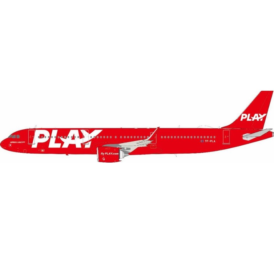A321-251neo Play TF-PLA 1:200 with stand