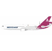 InFlight DC10-15 Mexicana magenta tail N10045 1:200 with stand