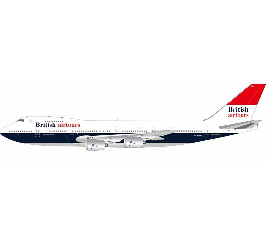 B747-200B British Airtours G-BDXL 1:200 with coin +preorder+