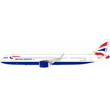 InFlight A321neo British Airways G-NEOX 1:200 with stand & coin with coin