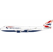 InFlight B747-400 British Airways Union Jack livery football nose G-CIVO 1:200