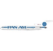InFlight B727-200 Pan Am billboard with cheatline (experimental) N4738 1:200