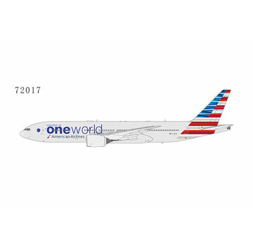 NG Models B777-200ER American Airlines oneworld 2013 livery N791AN 1:400