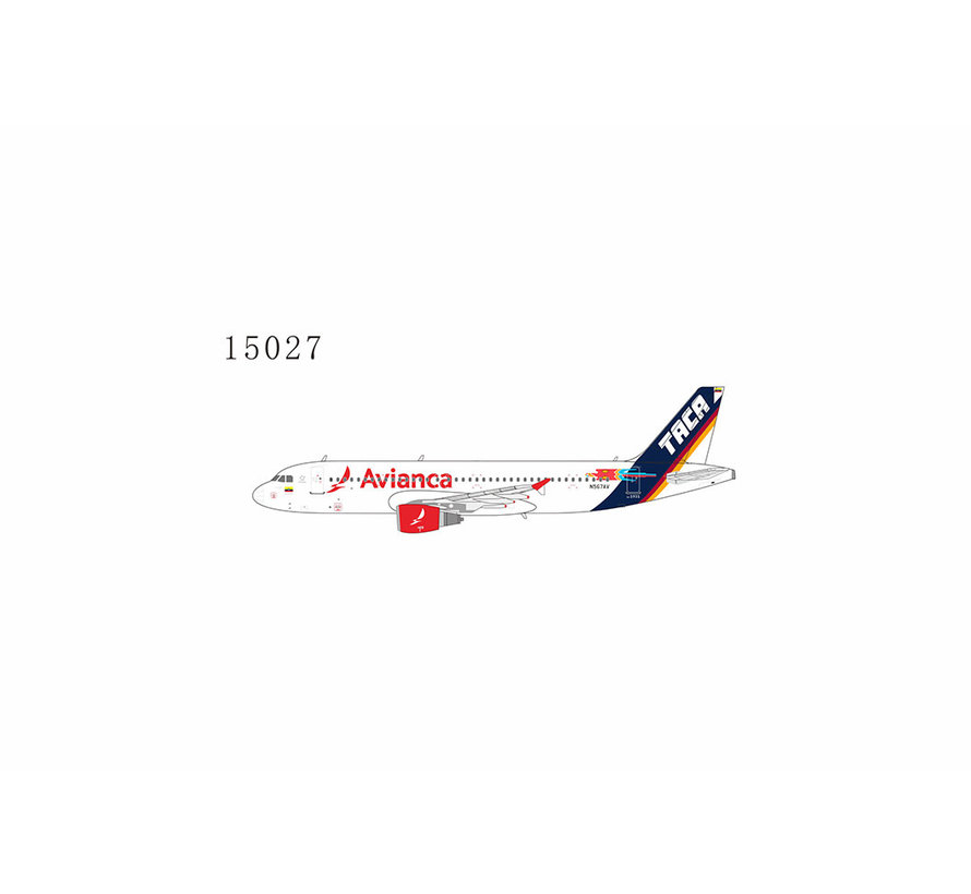 A320-200 Avianca TACA retro livery N567AV 1:400