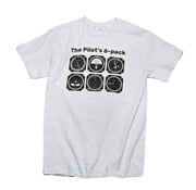 Sporty's The Pilot's Six Pack T-Shirt