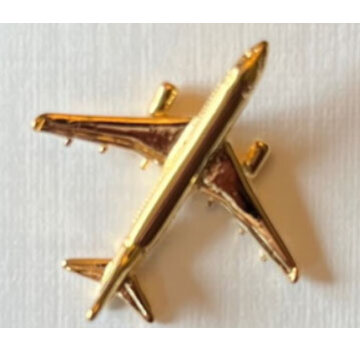 Johnson's Pin Airbus A220 Gold Plate