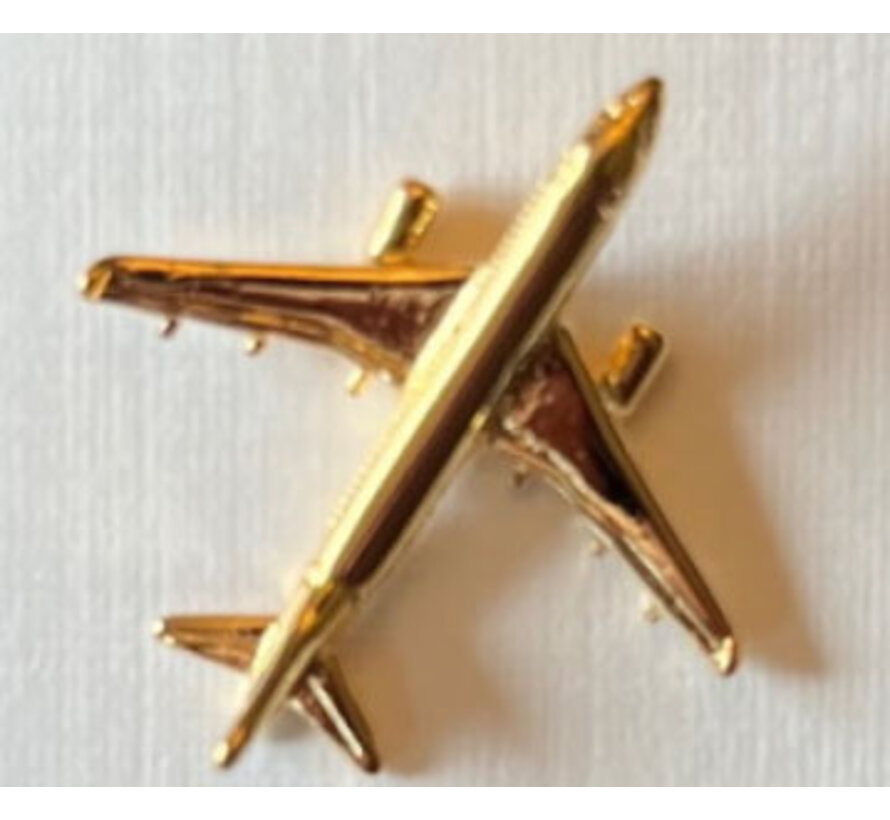Pin Airbus A220 Gold Plate