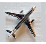 Johnson's Pin Airbus A220 Silver Plate