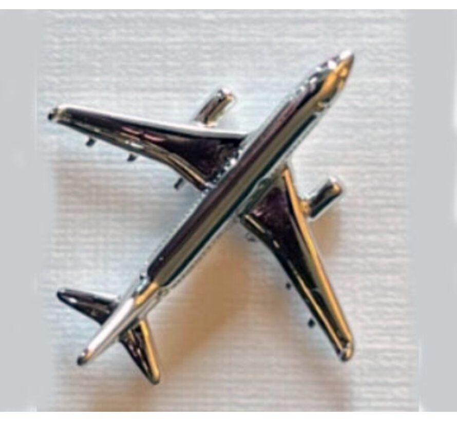 Pin Airbus A220 Silver Plate