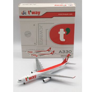 JC Wings A330-300 T'way Air HL8501 1:400