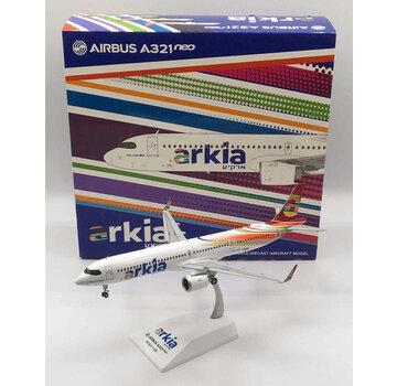 JC Wings Airbus A321neo Arkia 4X-AGK 1:200 with stand (2nd)