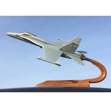 FA18 Hornet US Navy 301 Display Model 1:58 with stand