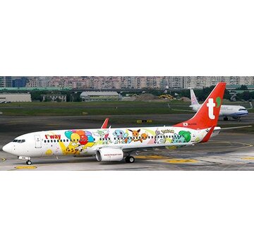 JC Wings B737-800W T'way Air Pikachu Jet TW HL8306 1:400 **preorder**