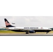 JC Wings B737-800 North American Airlines N802NA 1:200 with stand  +Preorder+