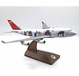 B747-400 Northwest World Plane 50 Years Bridging the Pacific 1:200 with stand