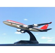 B747-400 Northwest bowling shoe livery N661US 1:200 with stand
