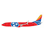 B737-800S Southwest Airlines Tennessee One N8620H 1:200 with stand