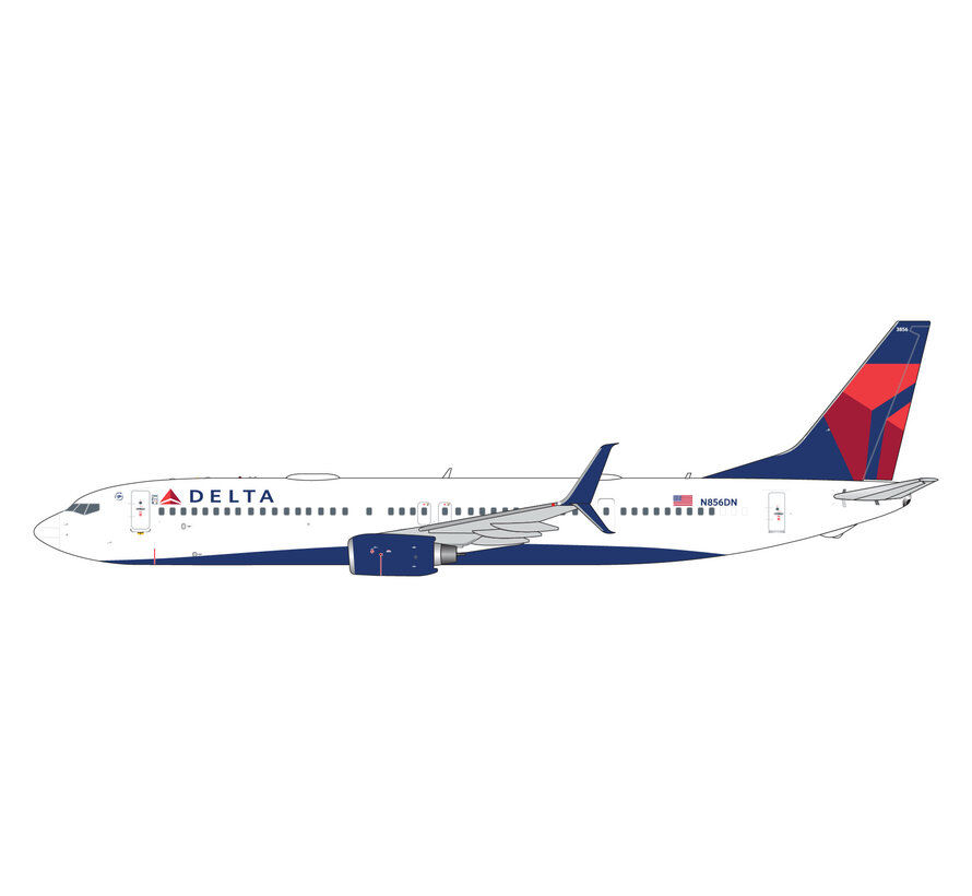 B737-900ER(S) Delta Air Lines N856DN 1:400 scimitars (6th)