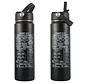 Flight Gear Water Bottle 22 oz with straw