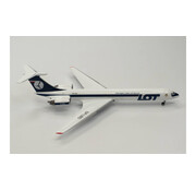 Herpa IL62M LOT Polish Airlines 1:200 with stand (diecast metal)