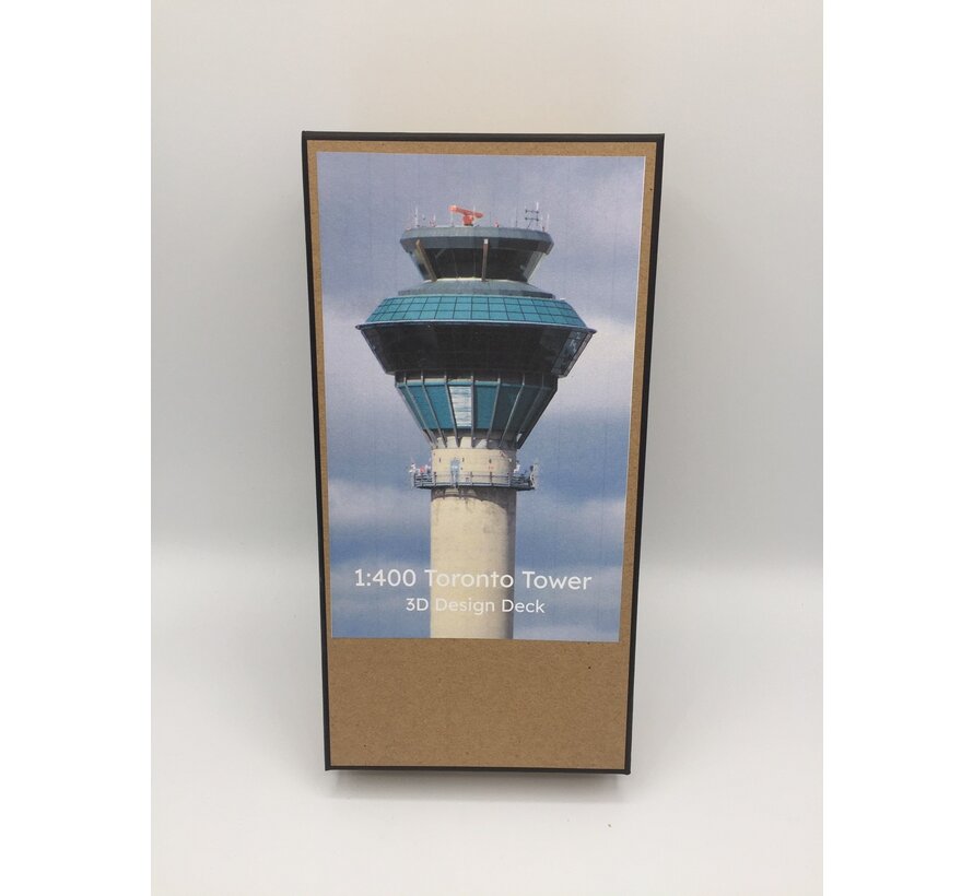 Toronto CYYZ Control Tower 1:400 (3D printed  resin plastic)