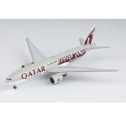 NG Models B777-200F Qatar Airways Cargo Moved by People A7-BFG 1:400