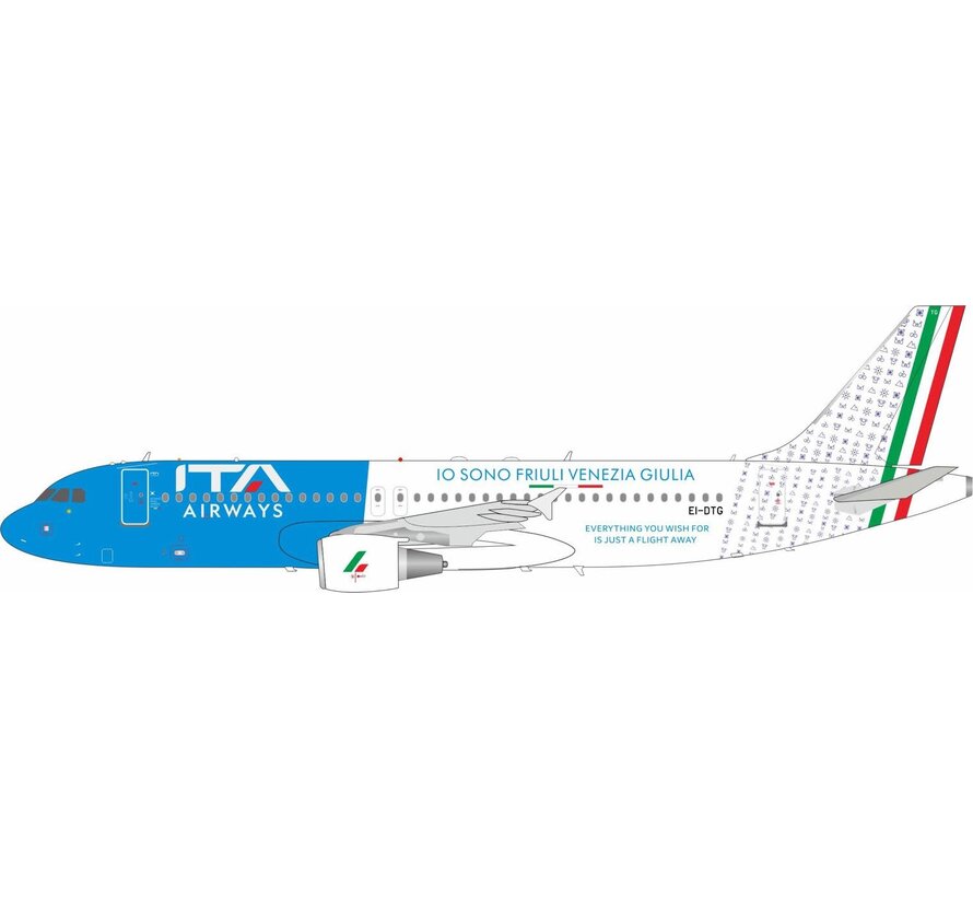 Airbus A320 ITA Airways 10 SONO FRIULI VENEZIA GIUILA EI-DTG 1:200