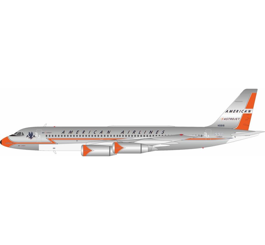 CV990 American Astrojet livery N5618 1:200 with stand