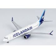 NG Models B737-9 MAX 9 Icelandair sky blue fin Kirkjufell TF-ICC 1:400