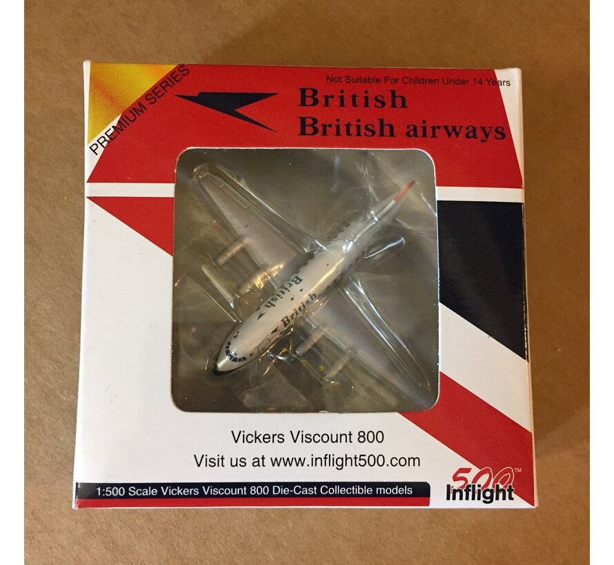 Inflight 500 Viscount 802 British G-AOYH 1:500**Discontinued**