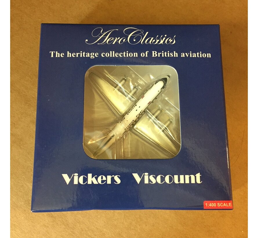 Viscount 800 Channel Airways 'Scottish Flyer' G-AVHK 1:400*Collection sale